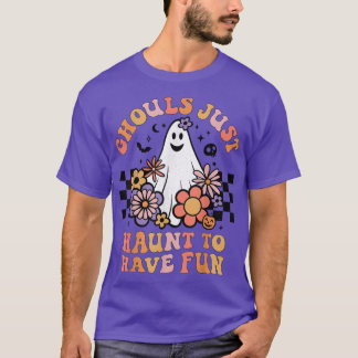 Ghouls einfach unterhalten, lustige Frauen Mädchen T-Shirt