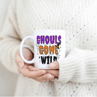Ghouls Gone Wild Moderne Halloween-Tasse Kaffeetasse