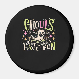 Ghouls haben einfach nur Spaß beim Design Magnet