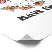 Ghouls haben einfach nur Spaß beim Design Poster (Ecke)