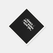 Ghouls haben einfach nur Spaß beim einfachen Desig Serviette (Ecke)