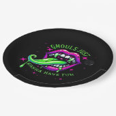 Ghouls haben einfach Spaß am Design Pappteller (Schrägansicht)