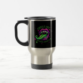 Ghouls haben einfach Spaß am Design Reisebecher