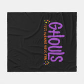 GHOULS haben einfach Spaß Angepasst Fleecedecke (Vorderseite (Horizontal))