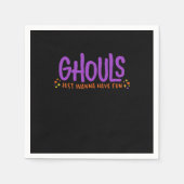 GHOULS haben einfach Spaß Angepasst Serviette (Vorderseite)