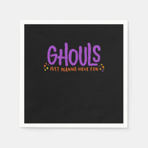GHOULS haben einfach Spaß Angepasst Serviette