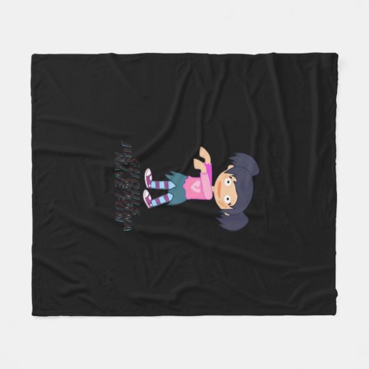 Ghouls haben einfach Spaß beim Angebot und Design Fleecedecke (Vorderseite (Horizontal))