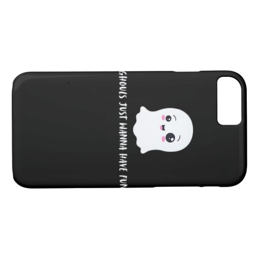 Ghouls haben nur Spaß am schönen Herbst Case-Mate iPhone Hülle (Rückseite (Horizontal))