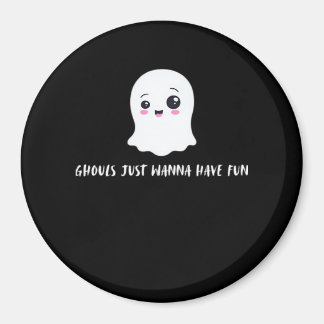 Ghouls haben nur Spaß am schönen Herbst Magnet