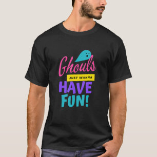 Ghouls haben nur Spaß Halloween Trick oder Tre T-Shirt