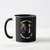 Ghouls haben nur Spaß zu Halloween Funny Tasse (Links)