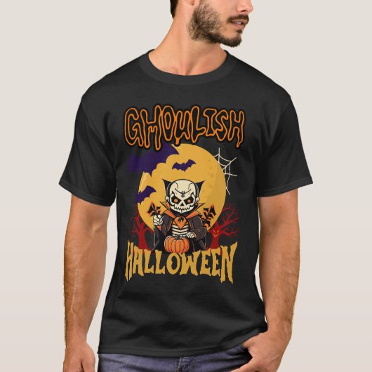 Ghouls Halloween T-Shirt (Vorderseite)