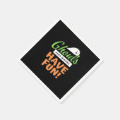 Ghouls Just Wanna Fun - Halloween Ghouls Funn Serviette (Ecke)