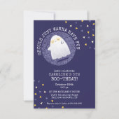 Ghouls Just Wanna haben Spaß Ghost Girls Geburtsta Einladung (Vorderseite)