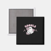 Ghouls Just Wanna haben Spaß Halloween Art Basic S Magnet (Vorderseite/Rückseite)