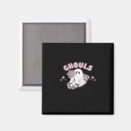 Ghouls Just Wanna haben Spaß Halloween Art Basic S Magnet (Vorderseite/Rückseite)