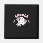 Ghouls Just Wanna haben Spaß Halloween Art Basic S Magnet (Vorne)
