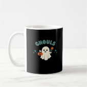 Ghouls Just Wanna haben Spaß Halloween Art Funny Q Kaffeetasse (Links)