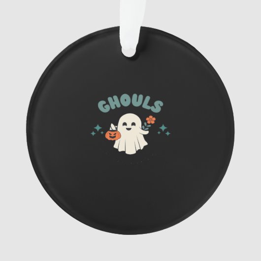 Ghouls Just Wanna haben Spaß Halloween Art Funny Q Ornament (Vorderseite)