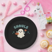 Ghouls Just Wanna haben Spaß Halloween Art Funny Q Pappteller (Party)