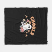 Ghouls Just Wanna haben Spaß Halloween Art Sloth D Fleecedecke (Vorderseite (Horizontal))