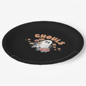 Ghouls Just Wanna haben Spaß Halloween Art Sloth D Pappteller (Schrägansicht)