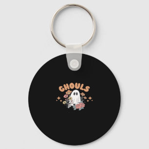 Ghouls Just Wanna haben Spaß Halloween Art Sloth D Schlüsselanhänger