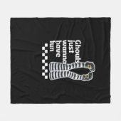 Ghouls Just Wanna haben Spaß lustige Halloween Fleecedecke (Vorderseite (Horizontal))