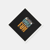 Ghouls Just Wanna haben Spaß lustige Halloween Hex Serviette (Ecke)