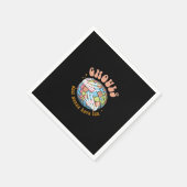 Ghouls just wanna have fun - Basic Hexenenergie Serviette (Ecke)