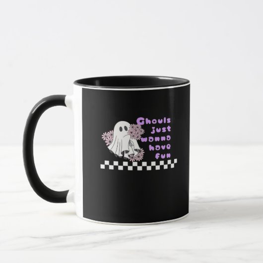 Ghouls Just Wanna Have Fun - Faulenzen in einem Ko Tasse (Links)