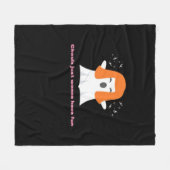 Ghouls just wanna have fun - Funny Quote Fleecedecke (Vorderseite (Horizontal))