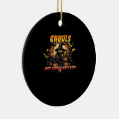 Ghouls just wanna have Fun - Ghoul Keramik Ornament (Rechts)