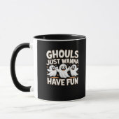Ghouls just wanna Have Fun - Halloween Basic Style Tasse (Links)