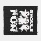 Ghouls just wanna have fun - Halloween-Geschenk Fleecedecke (Vorderseite (Horizontal))