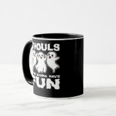 Ghouls just wanna have fun - Halloween-Geschenk Tasse (Vorderseite Links)