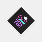 Ghouls just wanna Have Fun - Halloween-Spaß Serviette (Ecke)
