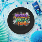 Ghouls just wanna have fun - Herbst-Ghouls Pappteller (Party)