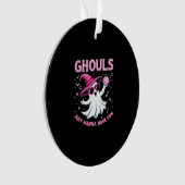 Ghouls just wanna Spaß haben Spooky Halloween - Wi Ornament (Vorderseite)