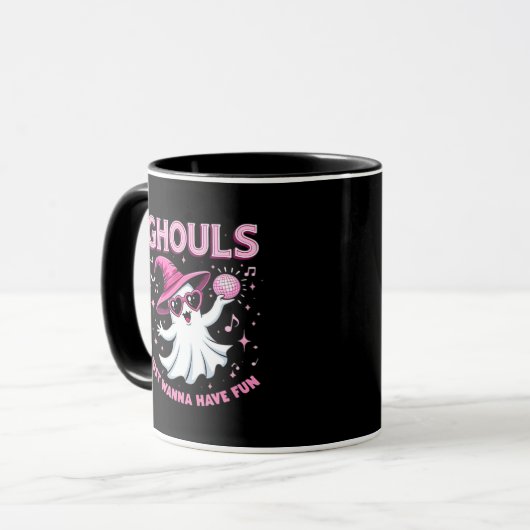 Ghouls just wanna Spaß haben Spooky Halloween - Wi Tasse (Vorderseite Links)
