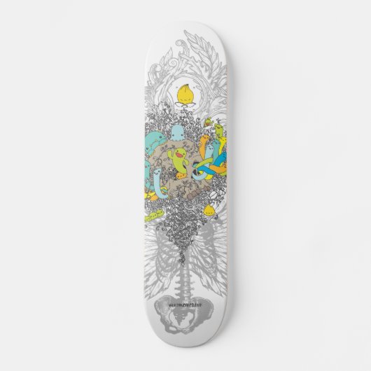 Ghouls lebendig skateboard (Vorderseite)