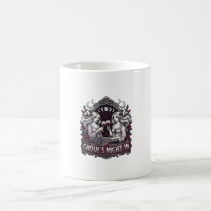 Ghouls Nacht mit Gruselwein Tarot Halloween-Party Kaffeetasse