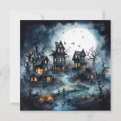 👻 🎉 Ghouls Night In: Ein Spooktacular Soiree! 🎉 Einladung (Vorderseite)