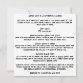 👻 🎉 Ghouls Night In: Ein Spooktacular Soiree! 🎉 Einladung (Rückseite)