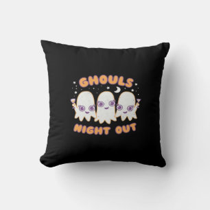 Ghouls Night Out - Kawaii Style Niedlich Funny Hal Kissen