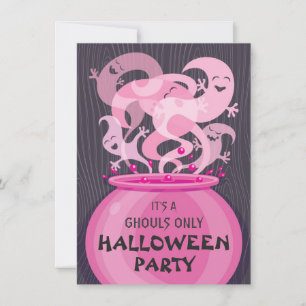 Ghouls nur Halloween-Party Einladung