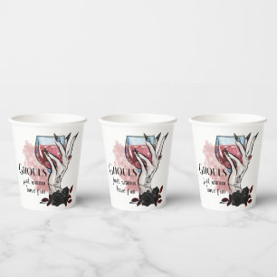 Ghouls nur Wanna haben Spaß Halloween Pappbecher