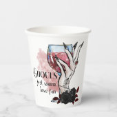 Ghouls nur Wanna haben Spaß Halloween Pappbecher (Vorderseite)