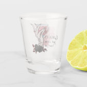 Ghouls nur Wanna haben Spaß Halloween Schnapsglas (Rückseite)