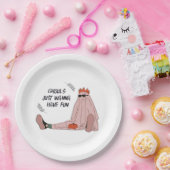 Ghouls nur Wanna haben Spaß klassischen Slogan Pappteller (Party)